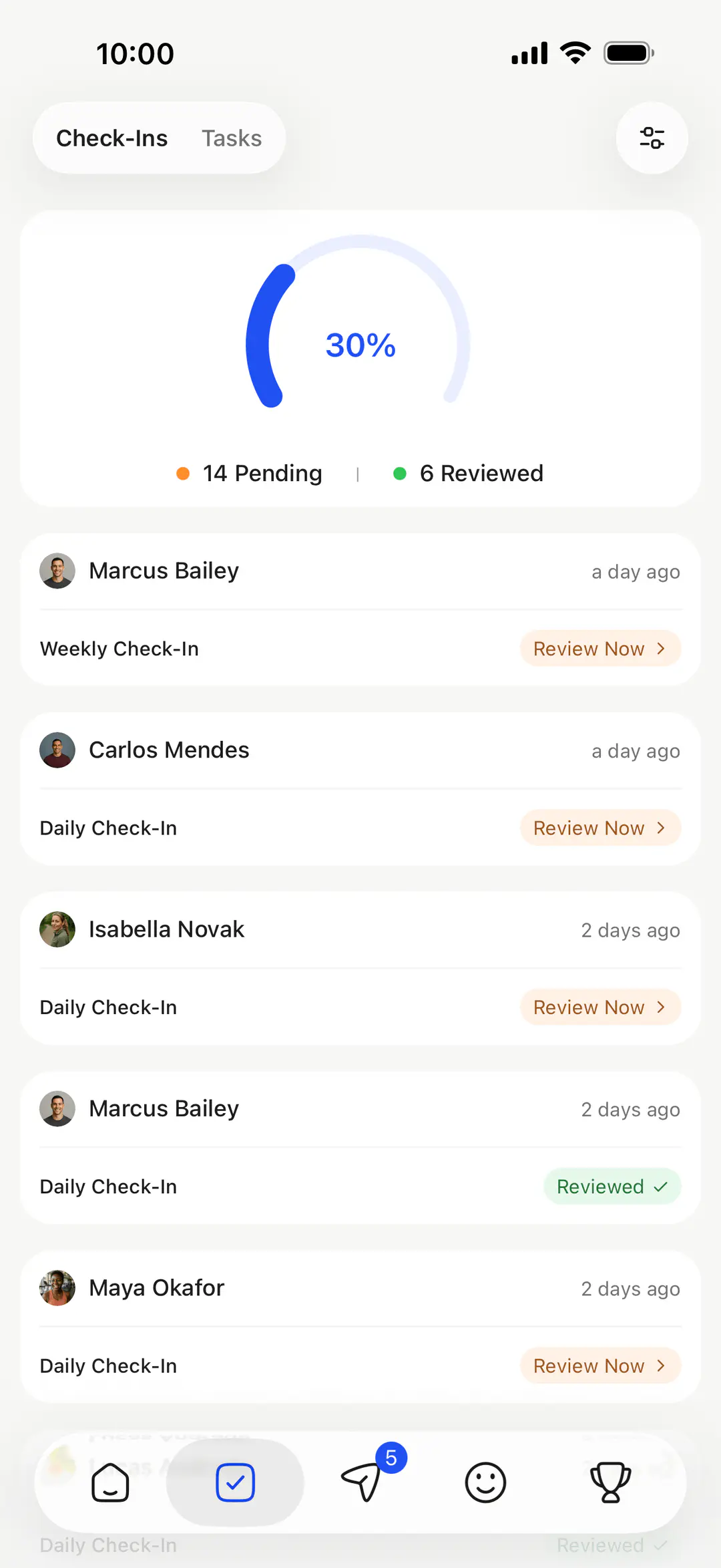 HubFit check-in review