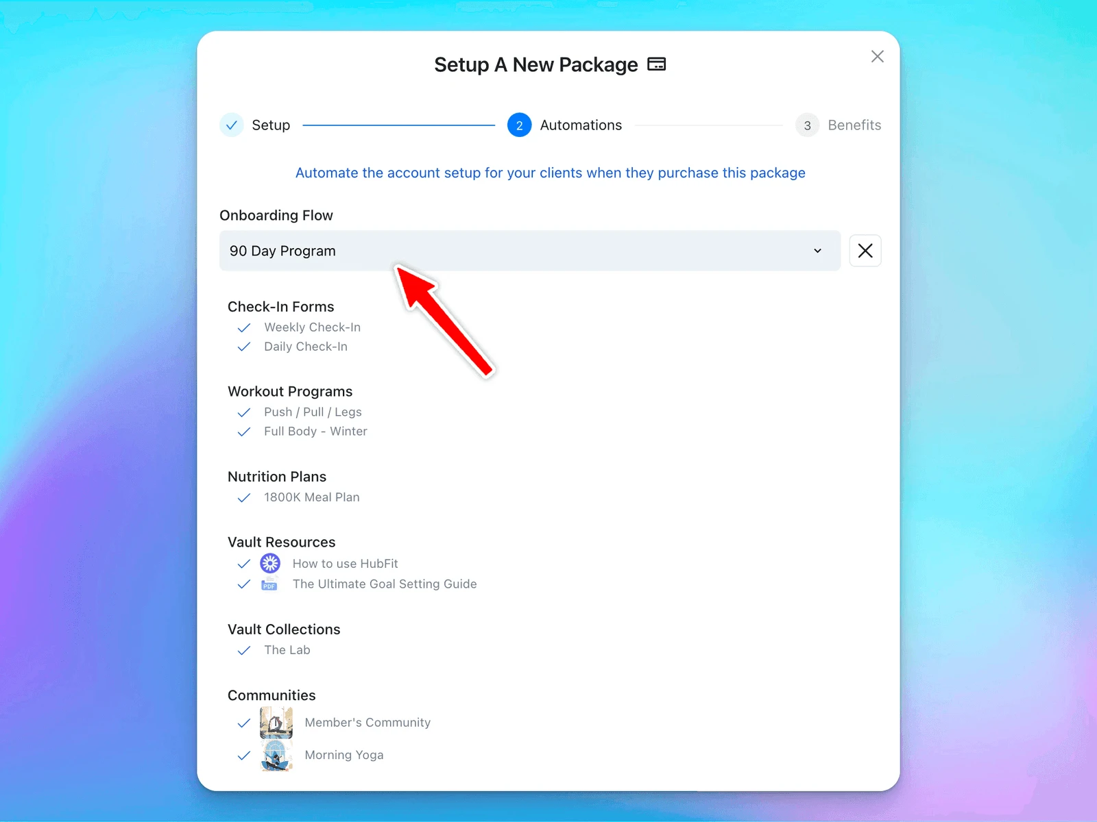 Leveraging Flows with Packages